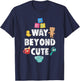 Abdl Way Beyond Cute AB/DL AgePlay CGL DDLG i Toy T-Shirt - T-Shirt | Navy