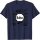 The Beatles - Beatles Singles World Art T-Shirt - T-Shirt | Navy
