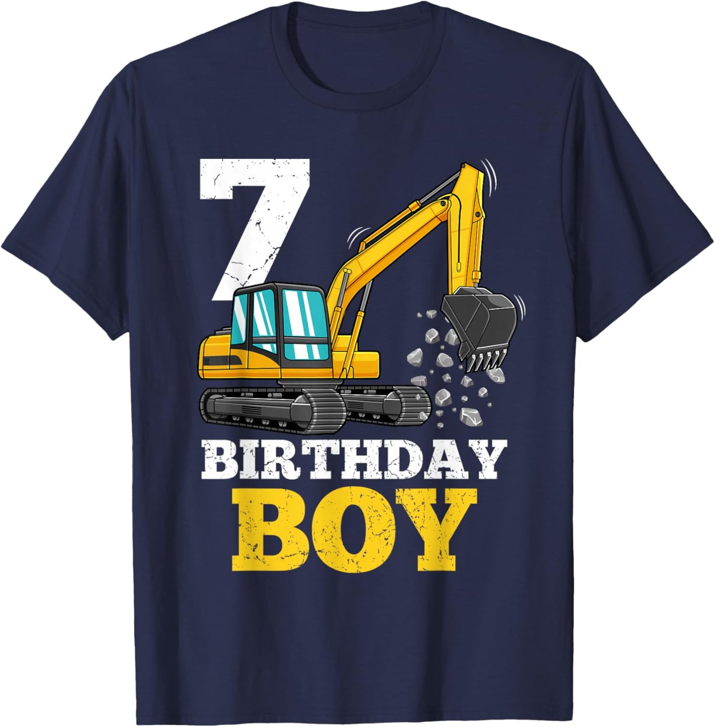 I'm 9 This Is How I Roll Monster Truck 9th Birthday Gift T-Shirt - T-Shirt | Navy