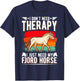 Fjord Horse Therapy Fjordi T-Shirt - T-Shirt | Navy