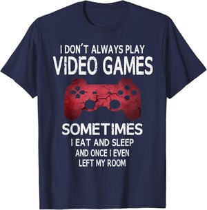 Funny Gamer Gamer Gaming Saying Boys Teenagers T-Shirt - T-Shirt | Navy