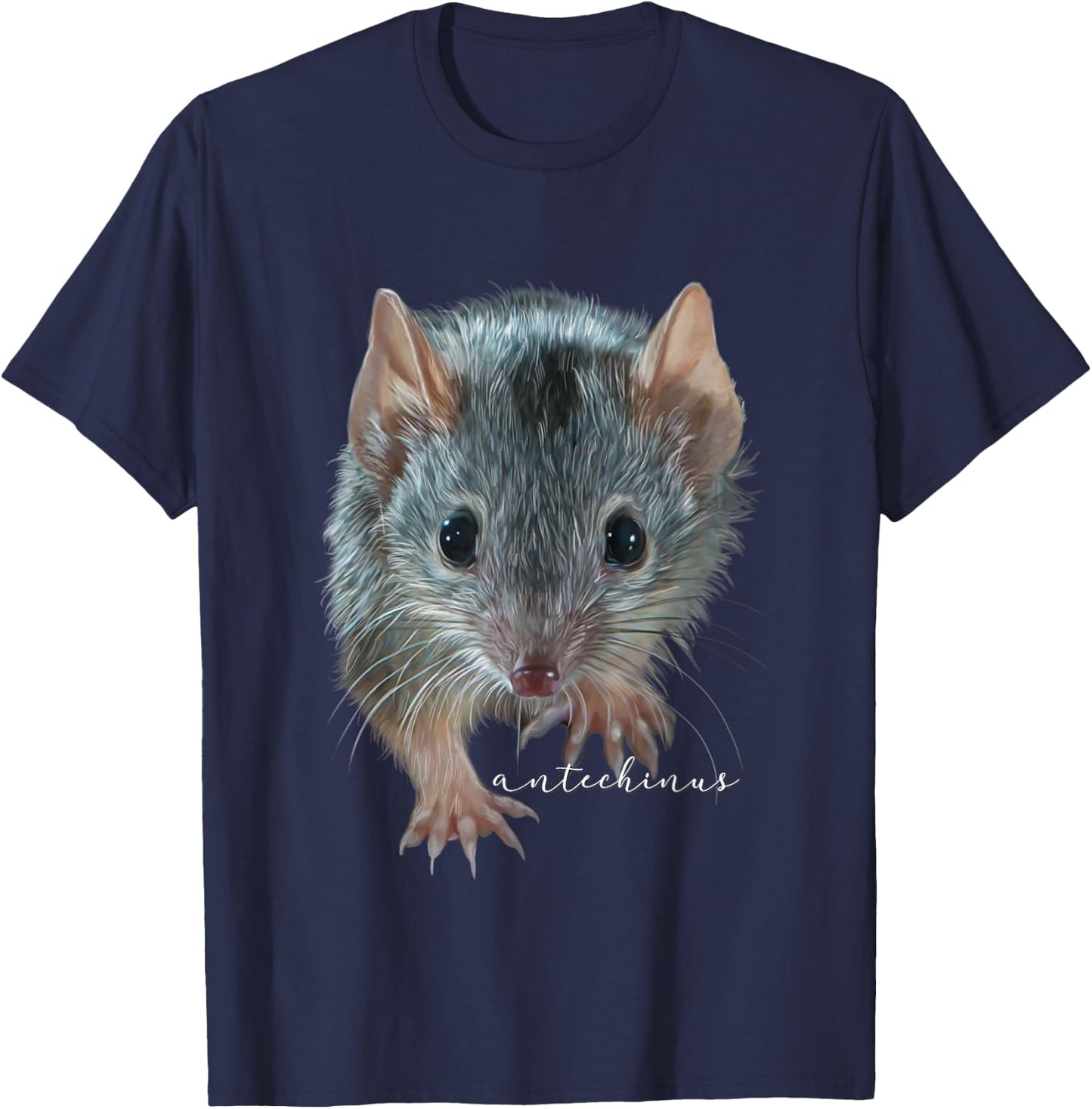 Antechinus Cool Graphic Art Marsupial Mice Antechinus Shrews T-Shirt - T-Shirt | Navy