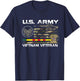 U.S. Army Vietnam Veteran , Vietnam Veteran Gift T-Shirt - T-Shirt | Navy