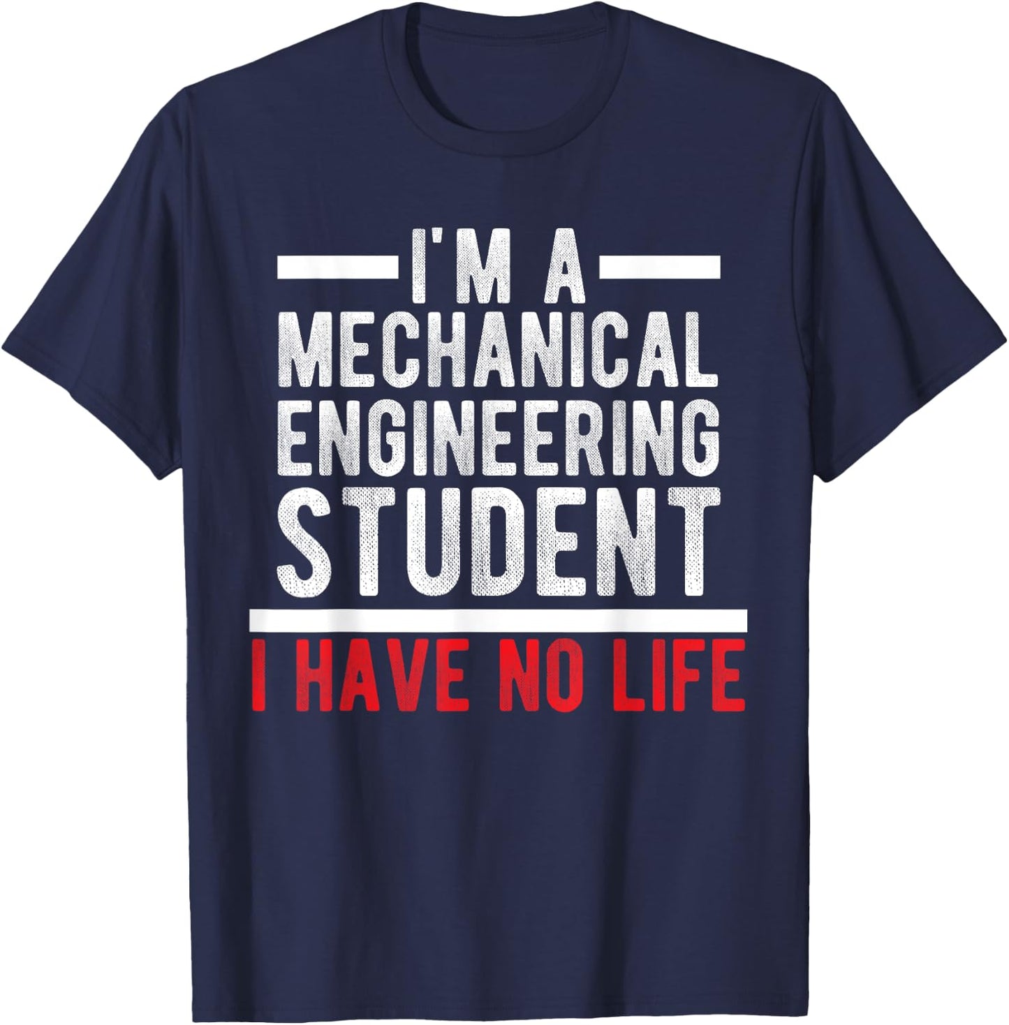 Future Mechanical Engineer Design Gift Engineering Student T-Shirt - T-Shirt | Navy