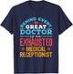 Medical Receptionist Secretary Front Office Squad Team T-Shirt - T-Shirt | Navy