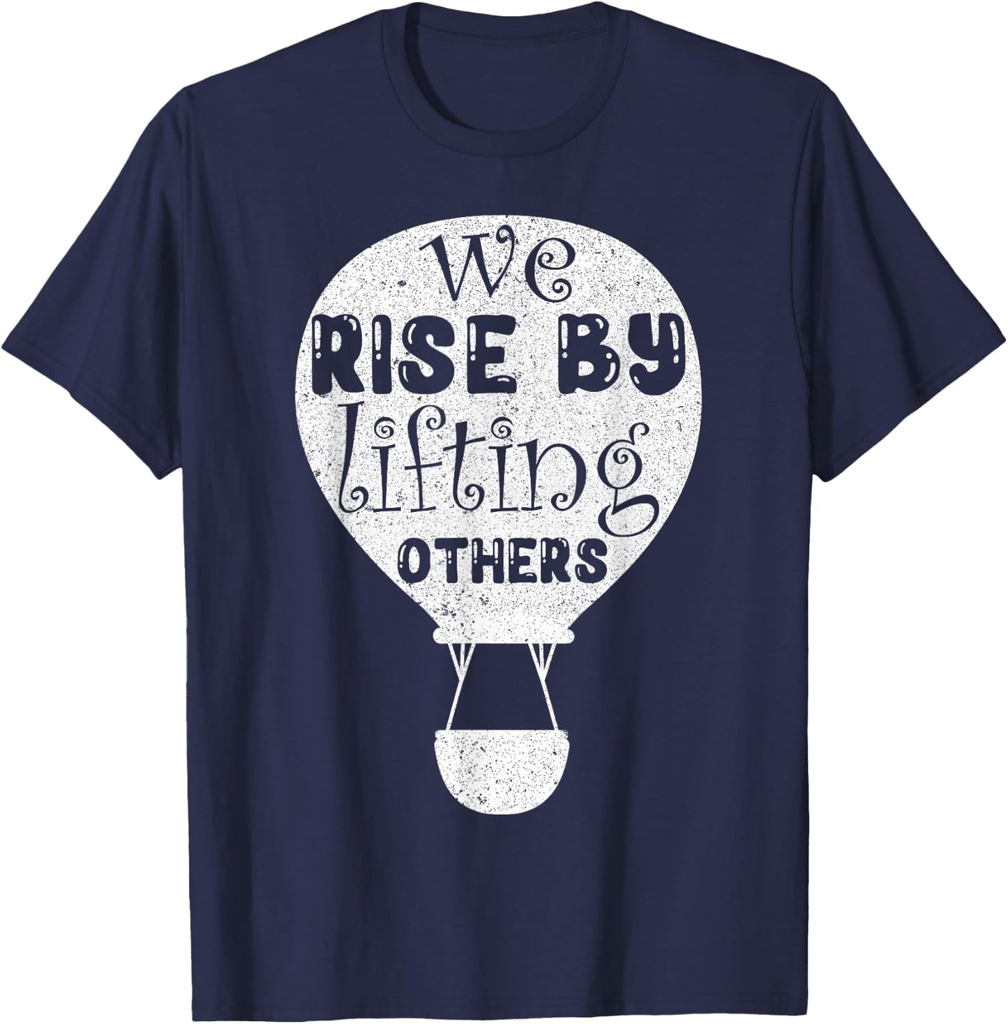 Balloon Flight Hot Air Balloon T-Shirt - T-Shirt | Navy