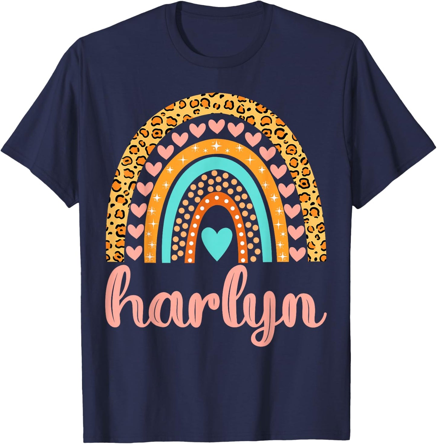 Harlyn Harlyn Name Birthday Shirt Gift T-Shirt - T-Shirt | Navy