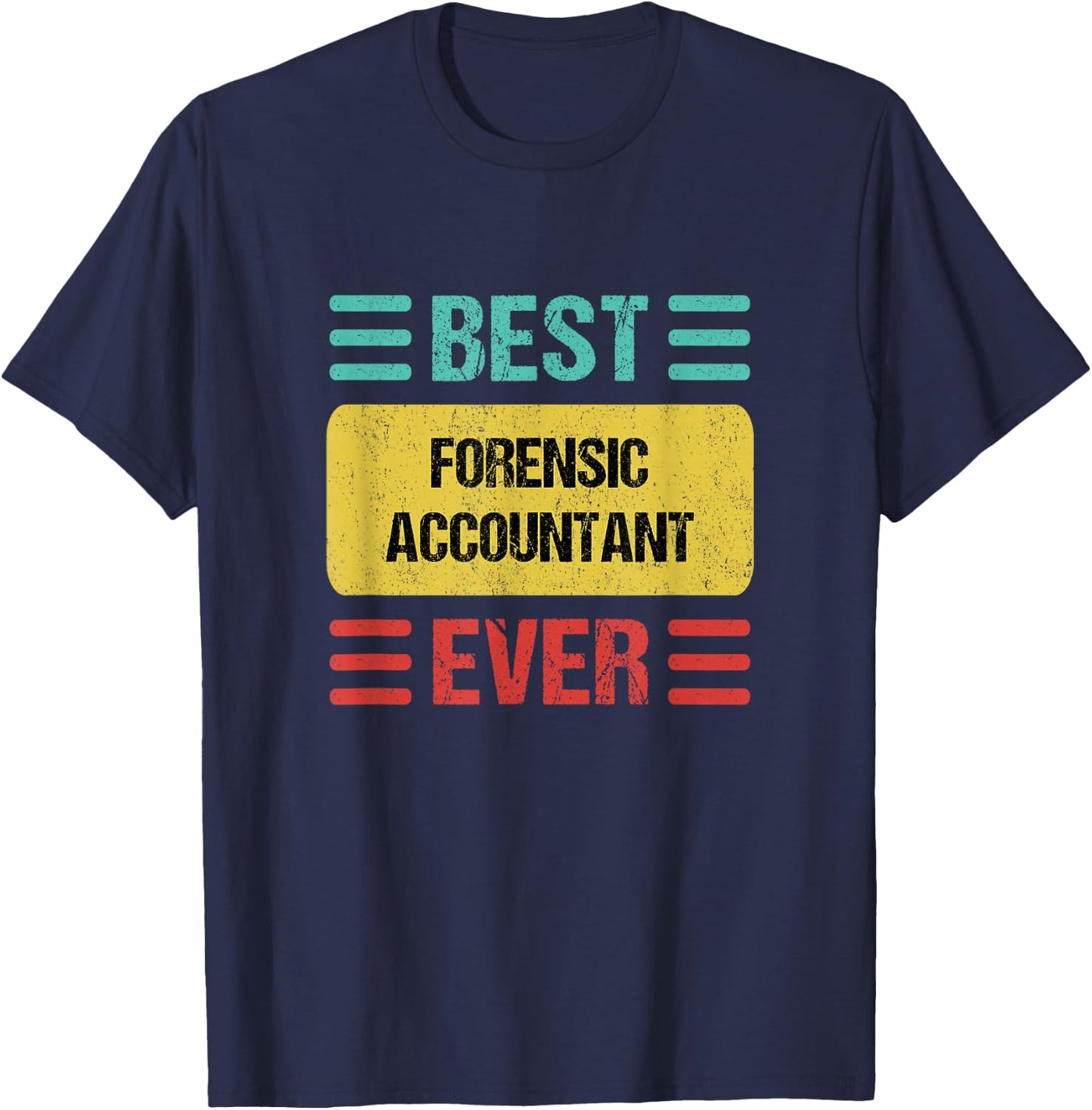 Forensic Accountant T-Shirt - T-Shirt | Navy