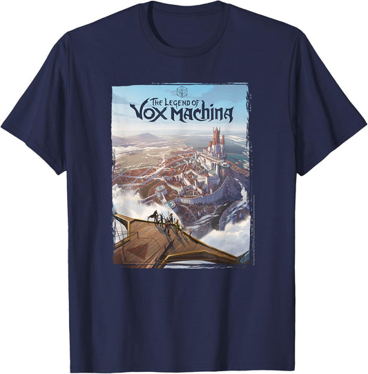 The Legend of Vox Machina Poster Art Small T-Shirt - T-Shirt | Navy