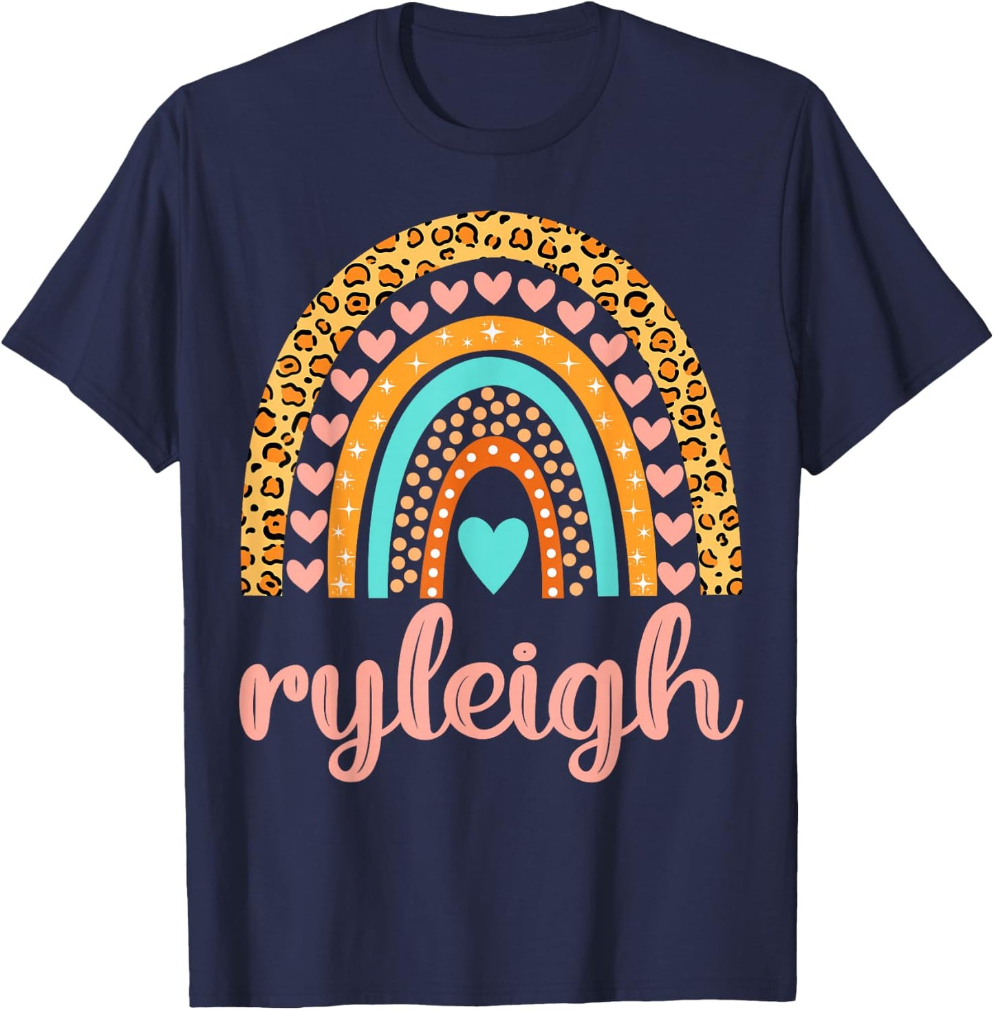Ryleigh Ryleigh Name Birthday Shirt Gift T-Shirt - T-Shirt | Navy