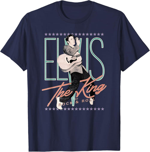 Elvis Presley Vintage - Classic Fit, , Short Sleeve, Black