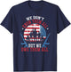 We don't know them all, but we owe them all BACKPRINT T-Shirt - T-Shirt | Navy