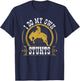 I Do My Own Stunts Bronc Riding Cowboy Bucking Horse Rodeo T-Shirt - T-Shirt | Navy