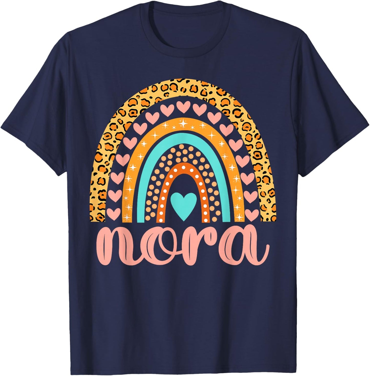 Nora Nora Name Birthday Shirt Gift T-Shirt - T-Shirt | Navy
