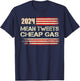 Mean Tweet And 1.79 Gas R Now Patriots 2024 Voted For Trump T-Shirt - T-Shirt | Navy