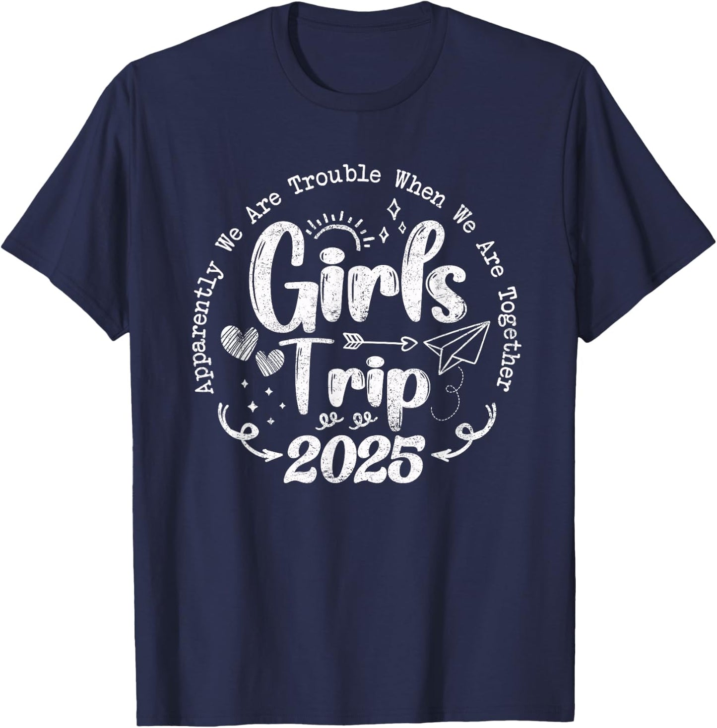 Black Graphic Travel , Small, Short Sleeve, All Seasons T-Shirt - T-Shirt | Navy