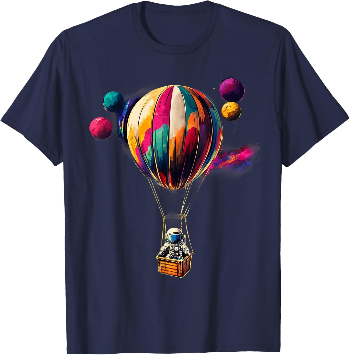 Hot Air Balloon Ride Festival Hot Air Ballooning T-Shirt - T-Shirt | Navy