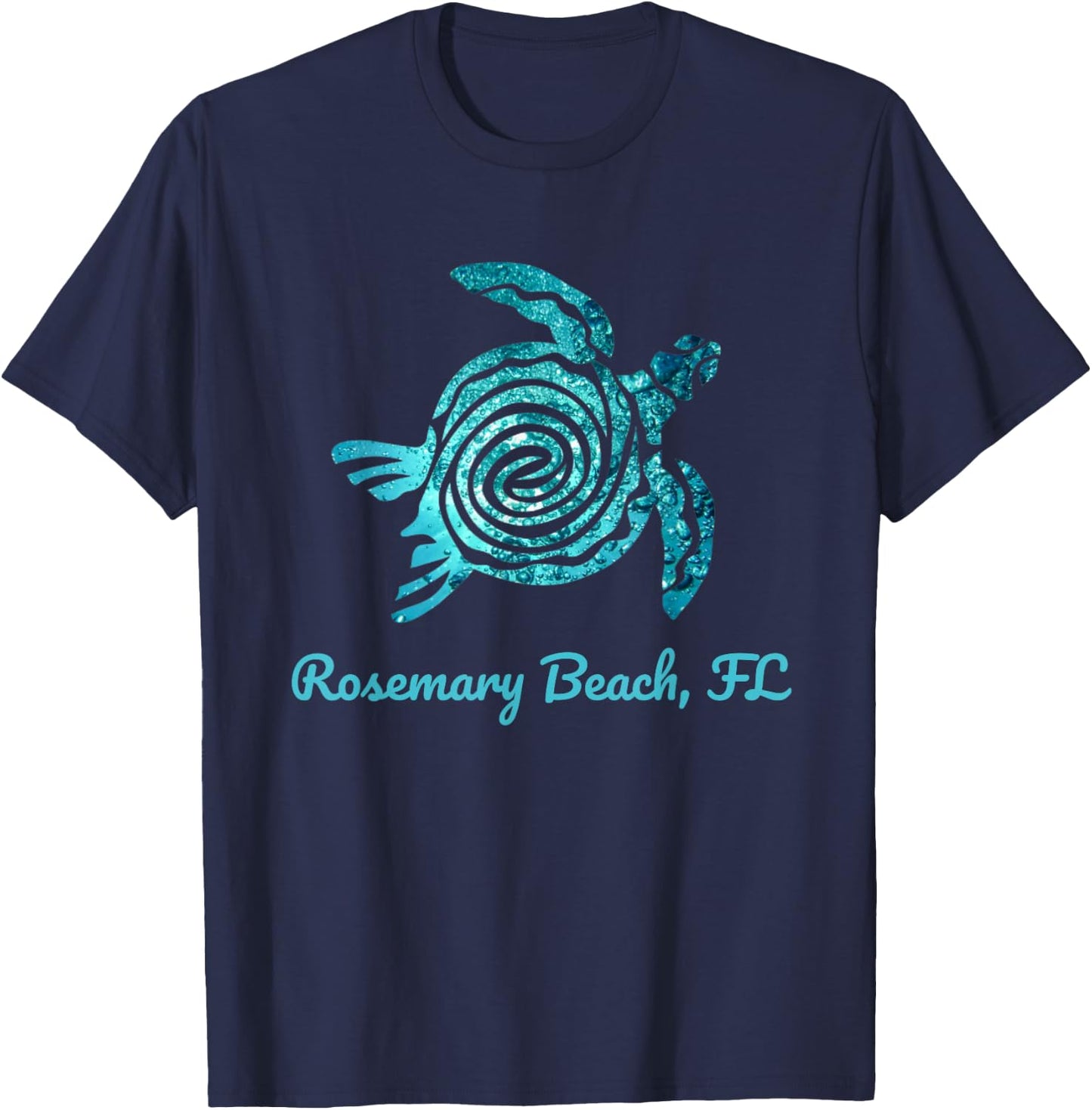 Beach Rosemary, Florida Marine Biology Save The Sea Turtle Women Kids T-Shirt - T-Shirt | Navy