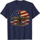 A-10 Warthog Shirts Military Fighter Jet USA Flag T-Shirt - T-Shirt | Navy