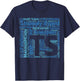 Original TypeScript Cloud | JavaScript T-Shirt - T-Shirt | Navy