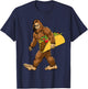 Bigfoot Taco Mexico Men Kids Sasquatch Believe Cinco De Mayo T-Shirt - T-Shirt | Navy