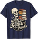 Return Your Books School Librarian T-Shirt - T-Shirt | Navy