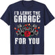 Valentines Day Mechanic Id Leave Garage For You Men Boys Kid T-Shirt - T-Shirt | Navy
