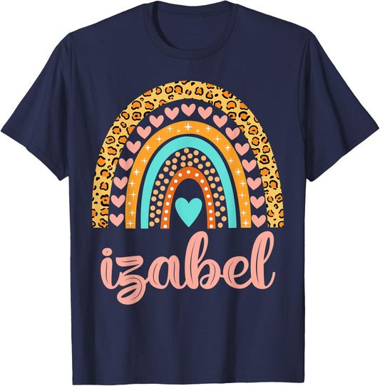 Izabel Izabel Name Birthday Shirt Gift T-Shirt - T-Shirt | Navy