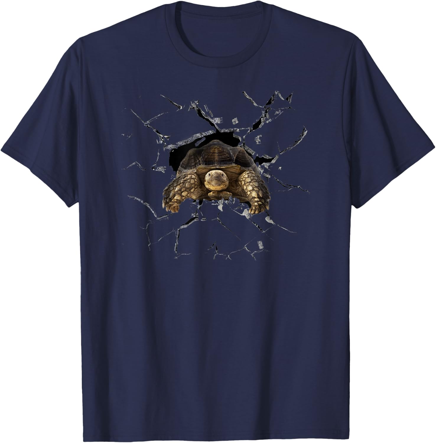 Tortoise , Tortoise Shirt, Aldabra Tortoise T-Shirt - T-Shirt | Navy