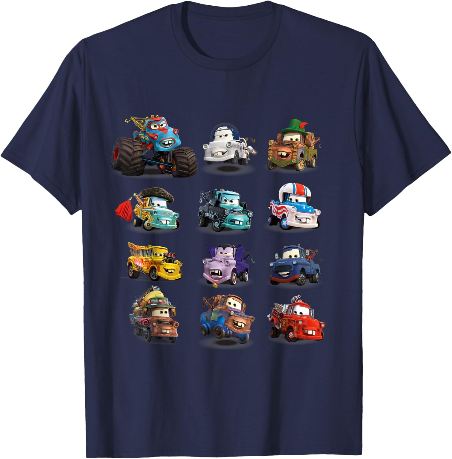 Disney and Pixar’s Cars Many Maters T-Shirt - T-Shirt | Navy