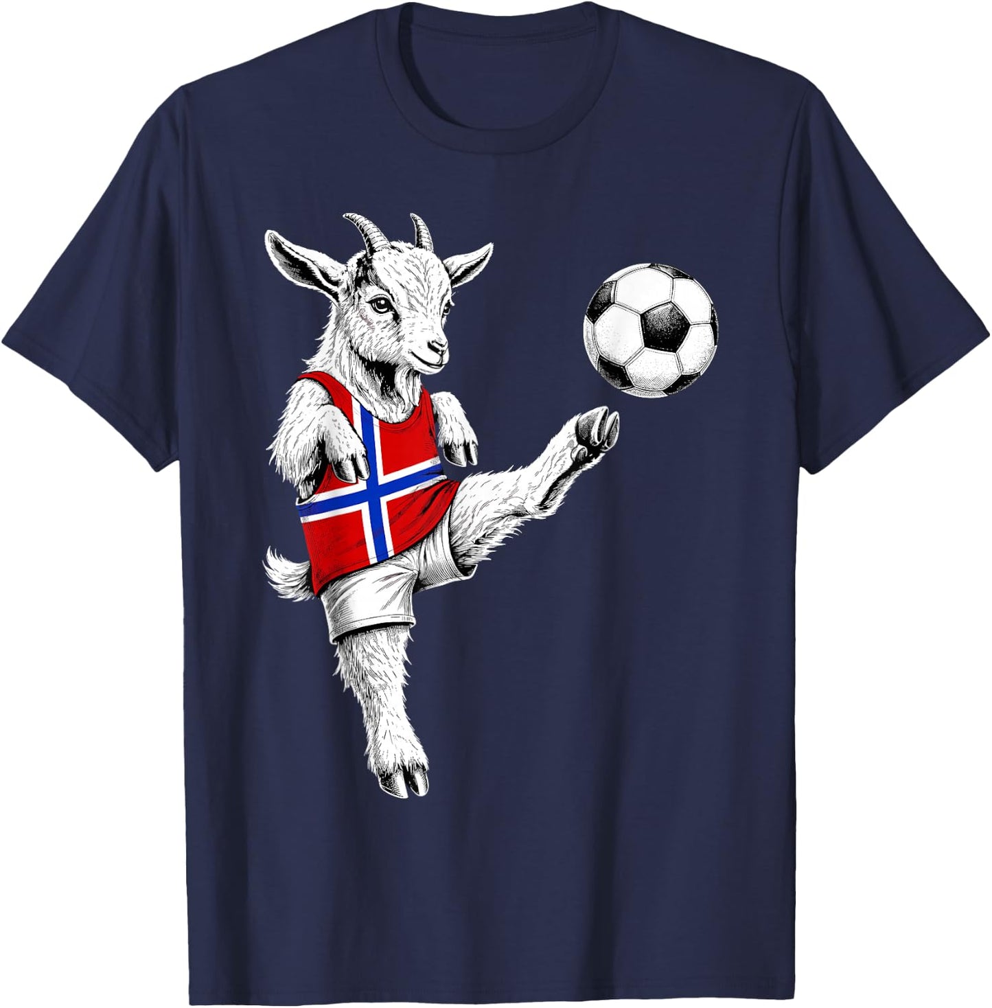 Norwegian Flag Men Women Kids Norway T-Shirt - T-Shirt | Navy