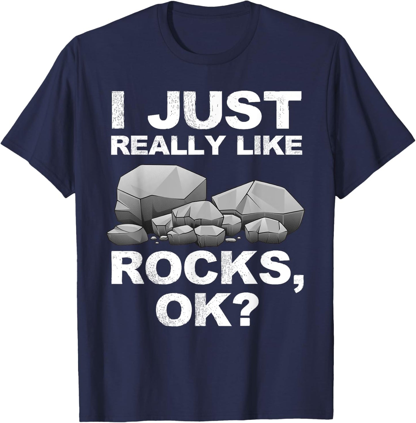 Cool Geology Design Women Geologist Rock Collector T-Shirt - T-Shirt | Navy