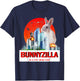 Bunny Rabbit Lovers Fun Bunny Bunnyzilla Gift T-Shirt - T-Shirt | Navy