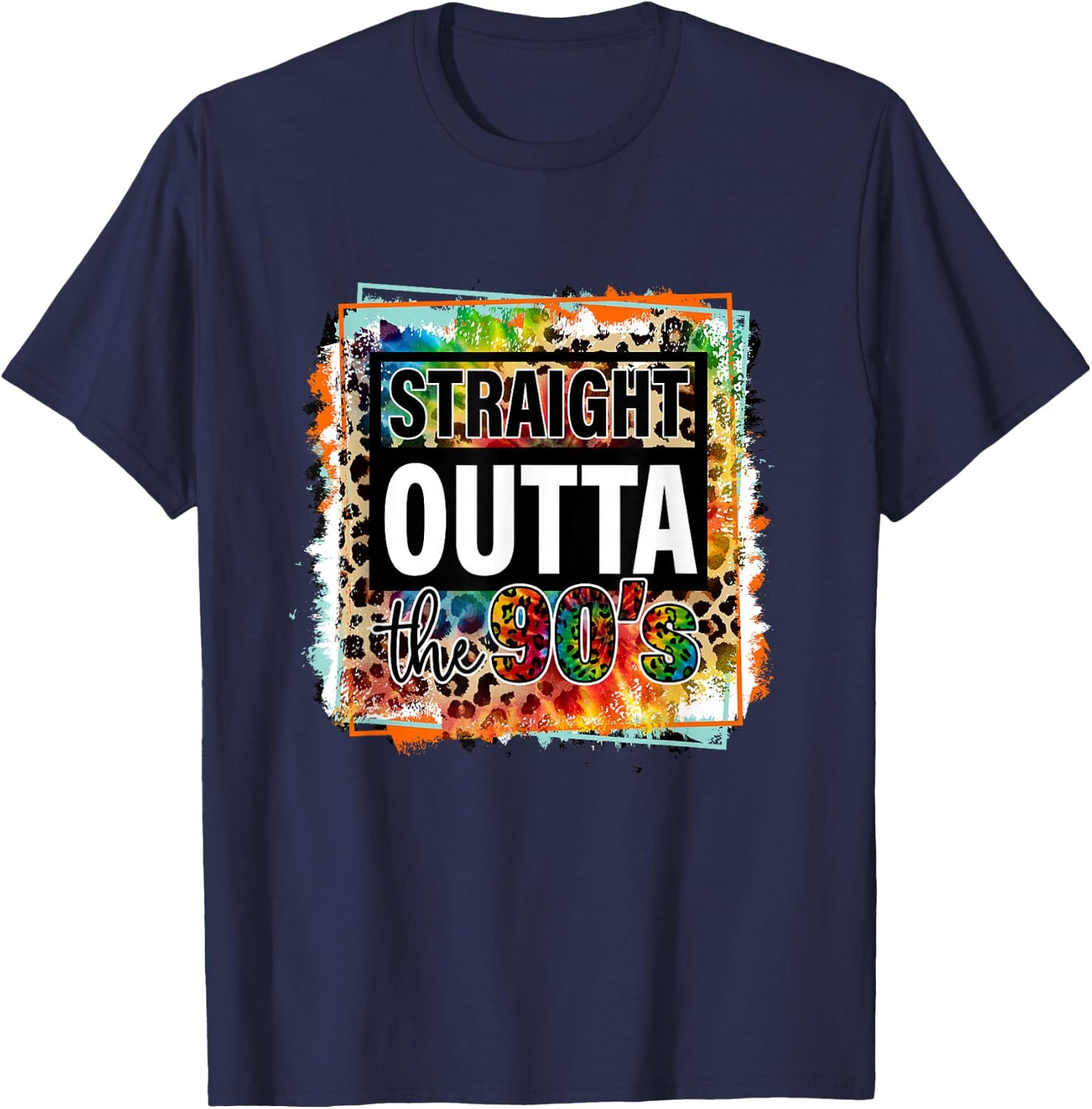 1990's 90s I Heart The Nineties T-Shirt - T-Shirt | Navy