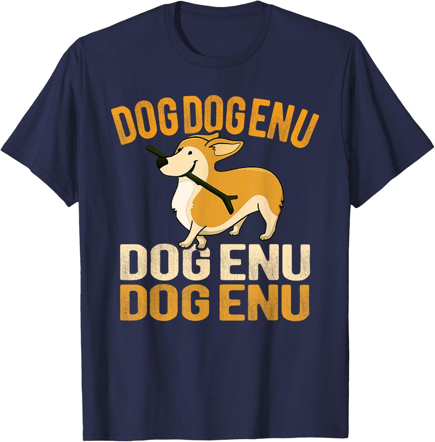 Passover Seder Dayenu Cute Corgi Dog Pun Women Girls Kids T-Shirt - T-Shirt | Navy