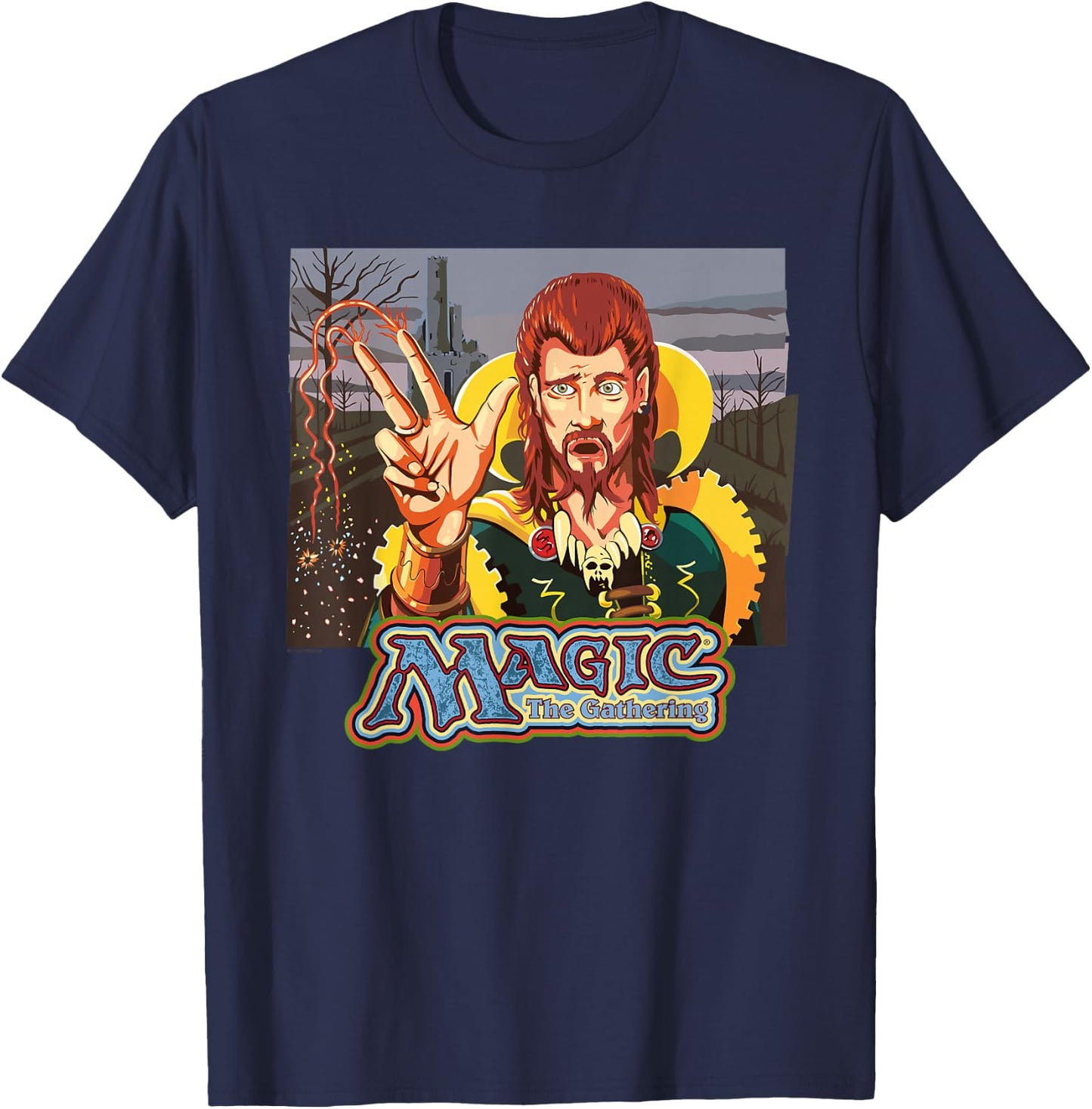 Magic: The Gathering Counterspell Retro Card T-Shirt - T-Shirt | Navy