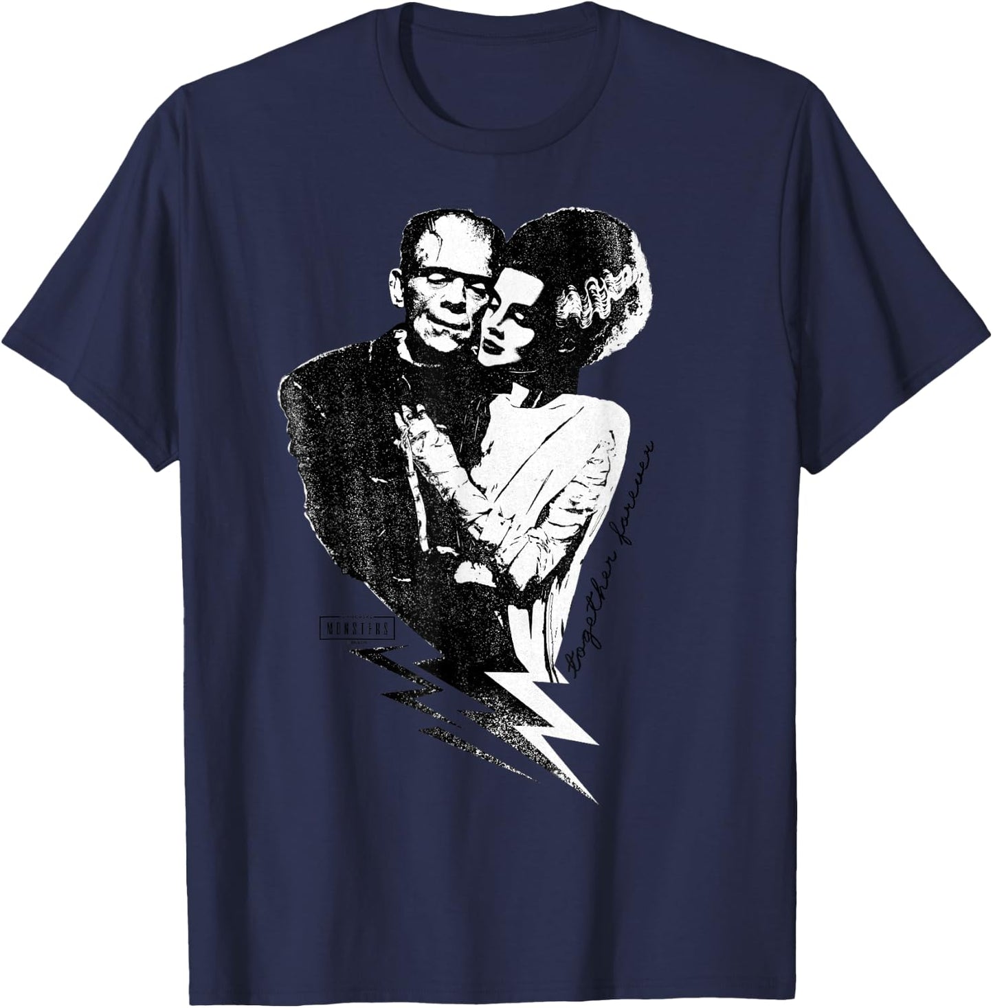 Universal Monsters Forever Mine T-Shirt - T-Shirt | Navy