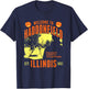 Halloween Welcome to Haddonfield T-Shirt - T-Shirt | Navy