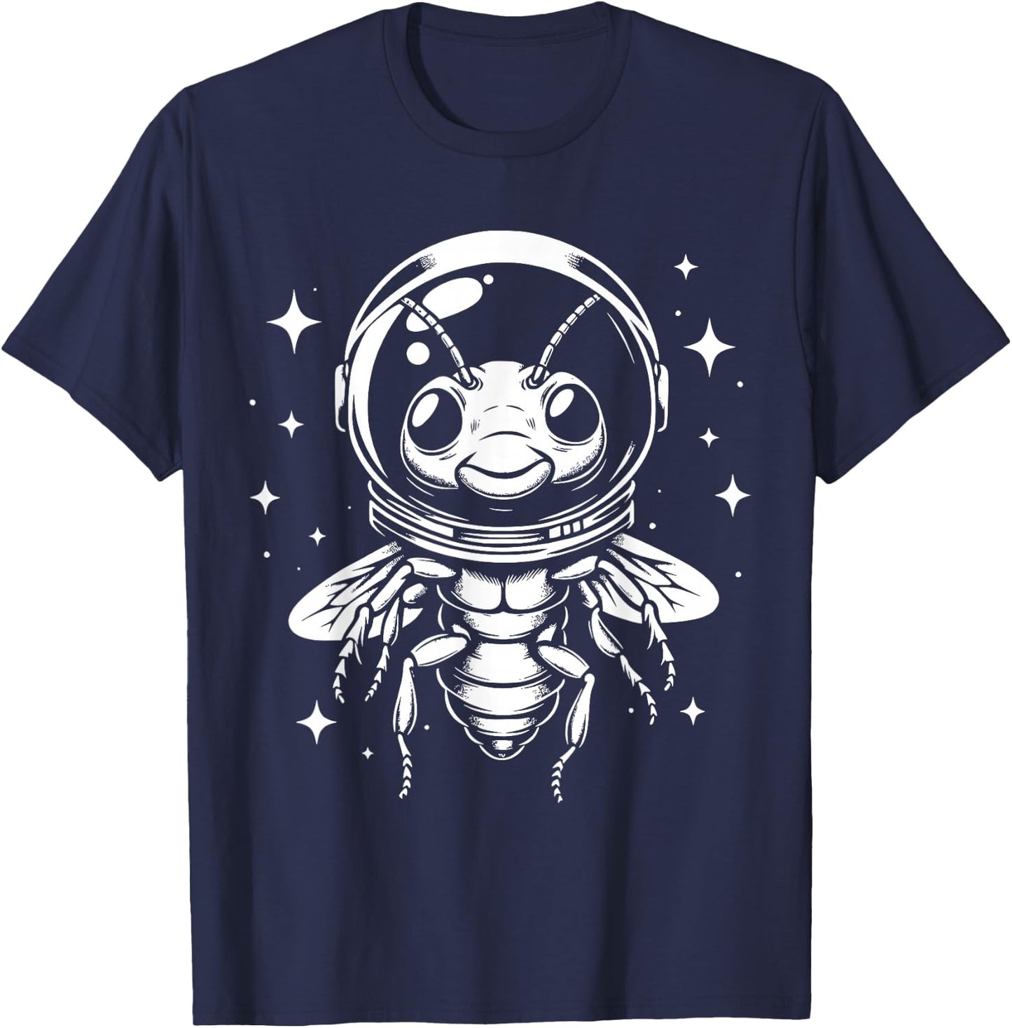 Gnat Dad Mom Space - Astronaut Gnat T-Shirt - T-Shirt | Navy