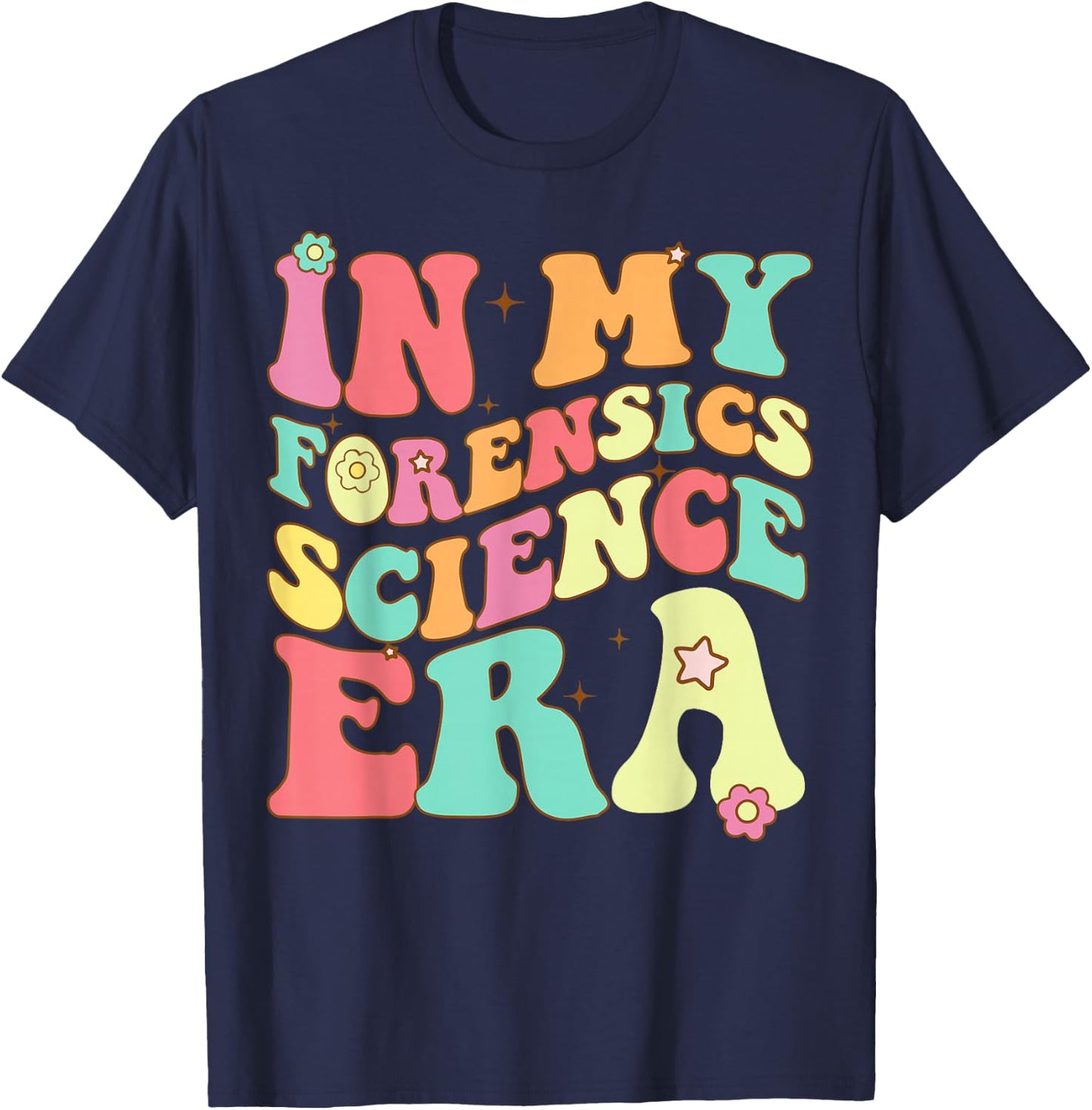 In My Forensics Science Era Detective Criminology Autopsy T-Shirt - T-Shirt | Navy