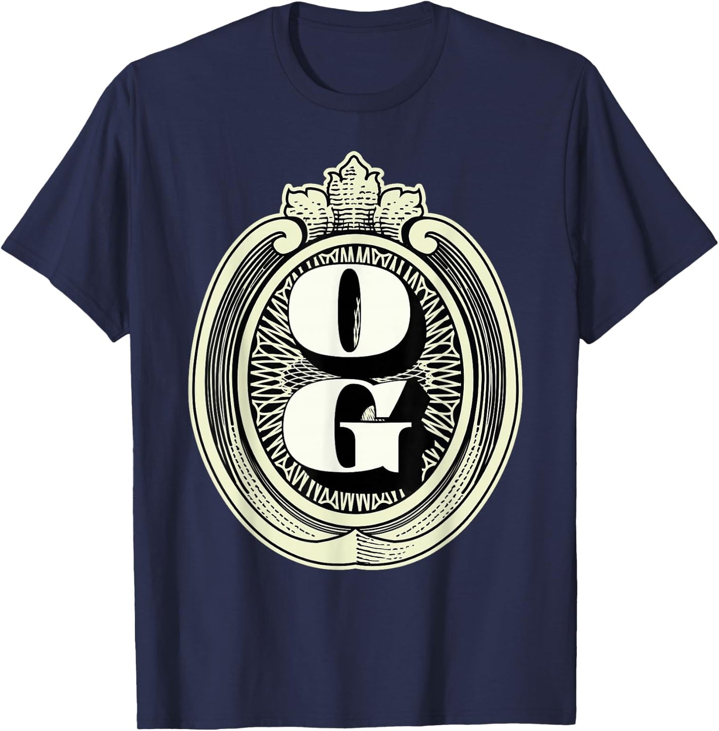 The OG "Original Gangster" Cash Flow Ed. T-Shirt - T-Shirt | Navy