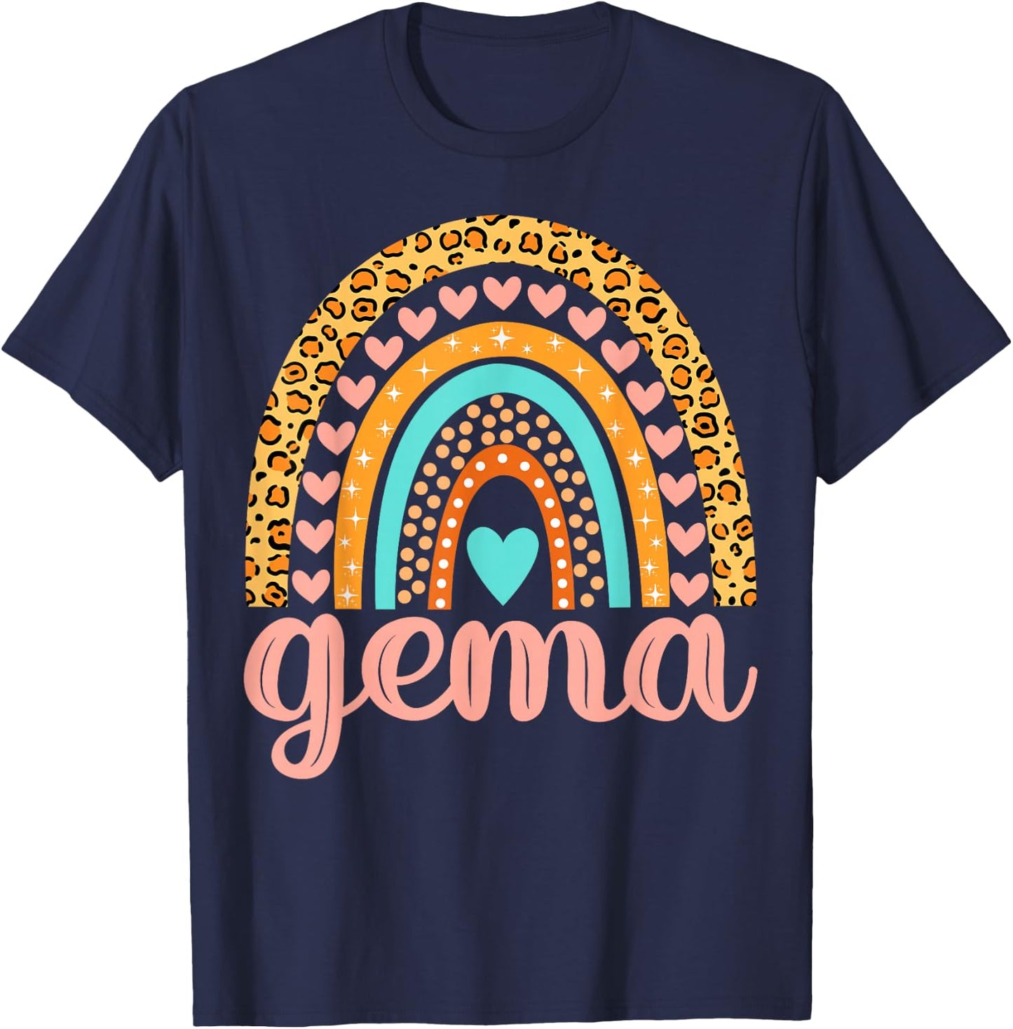 Gema Gema Name Birthday Shirt Gift T-Shirt - T-Shirt | Navy