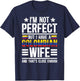 I Have A Colombian Wife Husband of A Colombian Wife T-Shirt - T-Shirt | Navy