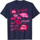 My Lip Gloss Used To Be Poppin' Women's Joke Saying Lips T-Shirt - T-Shirt | Navy