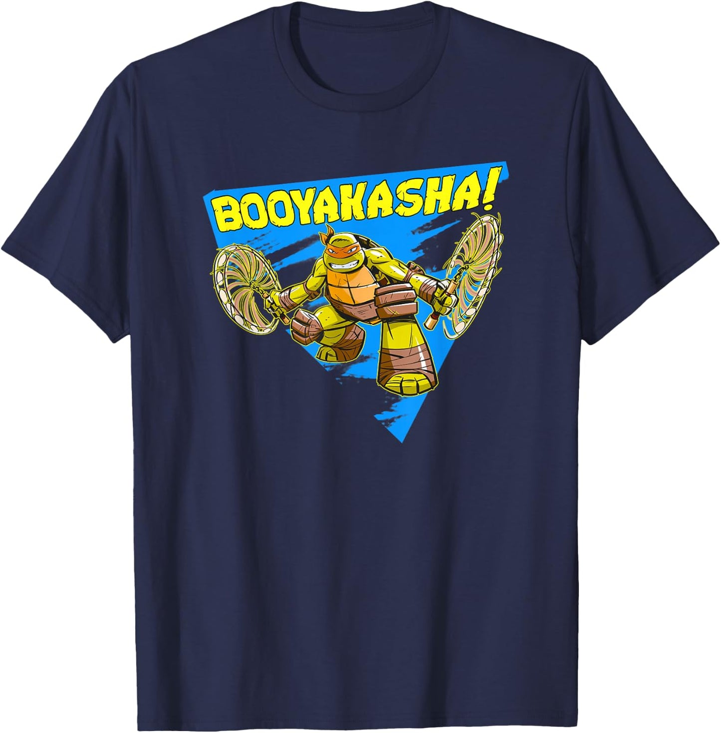 Michelangelo - Booyakasha! T-Shirt - T-Shirt | Navy