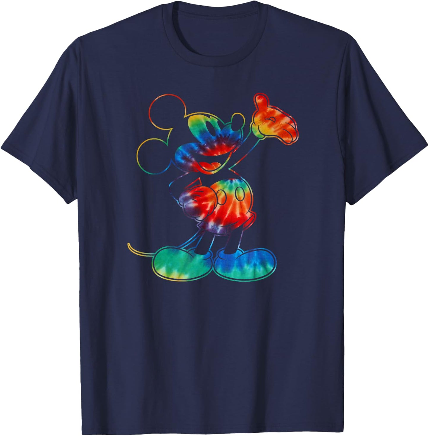 Disney - Tie Dye Mickey Mouse T-Shirt - T-Shirt | Navy