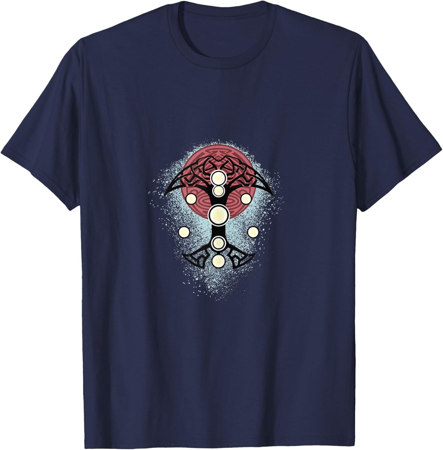 Marvel Thor: Love and Thunder Blue Splatter Icon T-Shirt - T-Shirt | Navy