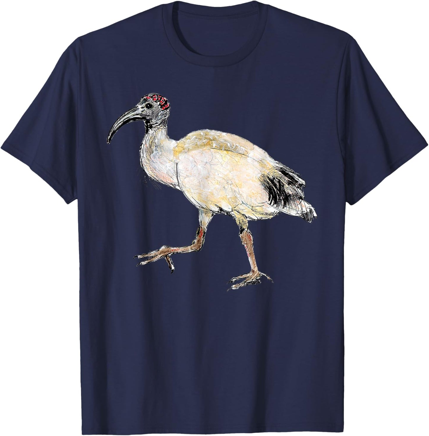 Sacred Ibis T-Shirt - T-Shirt | Navy