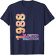 37th Birthday Gift women hued born 1988 turning 37 Year Old T-Shirt - T-Shirt | Navy
