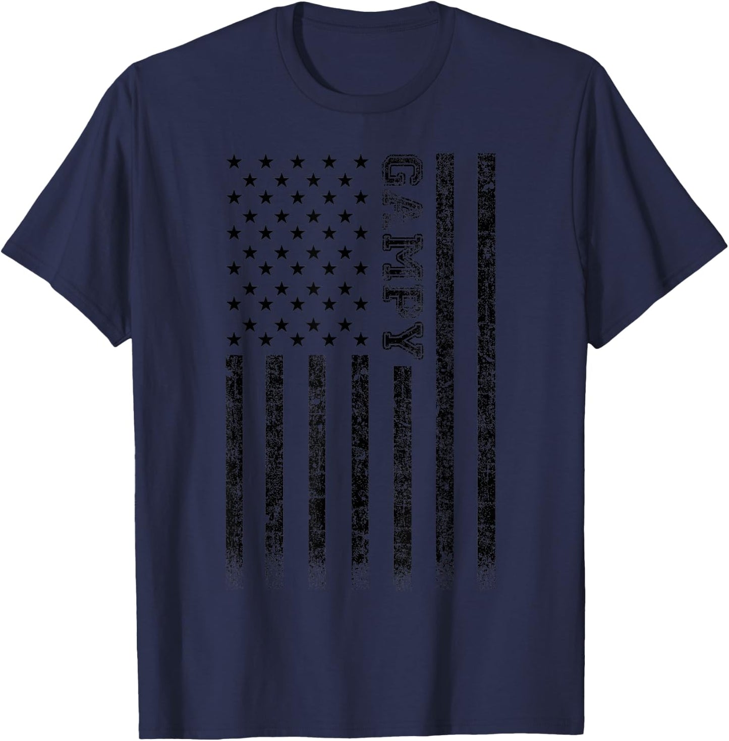 Gampy American Flag T-Shirt - T-Shirt | Navy